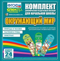 Динамические раздаточные пособия. Окружающий мир (шнуровка). Животные, природа и человек, растения и грибы. - fgospostavki.ru - Саратов