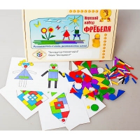 Игровой набор Фребеля "Конструктор плоскостной-4" (Серия "Эксперимент") - fgospostavki.ru - Саратов