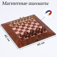 Шахматы магнитные доска и фигуры из пластика - fgospostavki.ru - Саратов