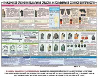 Плакат "Гражданское оружие и спецсредства, используемые в охранной деятельности" - fgospostavki.ru - Саратов