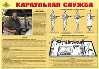 Плакат "Караульная служба" - fgospostavki.ru - Саратов