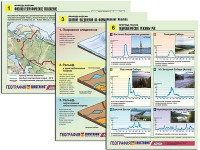 Комплект таблиц по географии "Природа России" раздаточные (цветные, ламинированные, А4, 10 штук) - fgospostavki.ru - Саратов