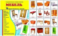 Демонстрационные карточки "Мебель" - fgospostavki.ru - Саратов