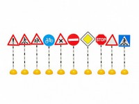 Комплект стоек с дорожными знаками № 1 - fgospostavki.ru - Саратов