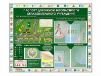 Стенд-уголок "Паспорт дорожной безопасности образовательного учреждения" - fgospostavki.ru - Саратов