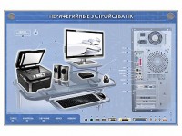 Электрифицированный информационный стенд-тренажер "Периферийные устройства персонального компьютера" с функцией контроля и обучения - fgospostavki.ru - Саратов