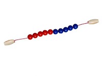 Бусы для счета в пределах 10 (раздаточные) - fgospostavki.ru - Саратов