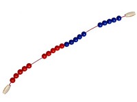 Бусы для счета в пределах 20 (раздаточные) - fgospostavki.ru - Саратов