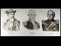 Портреты путешественников (25 штук, формат А3) - fgospostavki.ru - Саратов