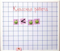 Магнитно-маркерная доска "Клетка" (86 см х 75 см) - fgospostavki.ru - Саратов