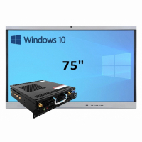 Интерактивная панель 75" (встроенный ПК, Win10) - fgospostavki.ru - Саратов
