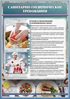 Стенд "Санитарно-гигиенические требования" - fgospostavki.ru - Саратов