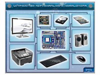 Электрифицированный учебно-информационный стенд "Устройство персонального компьютера" - fgospostavki.ru - Саратов