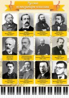 Стенд "Русские композиторы-классики" - fgospostavki.ru - Саратов