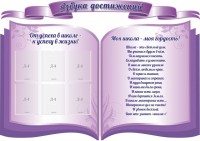 Стенд "Азбука достижений" (резной стенд из 3-х частей) - fgospostavki.ru - Саратов