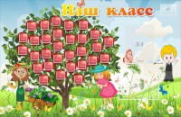Стенд "Наш класс" Вариант 3 - fgospostavki.ru - Саратов