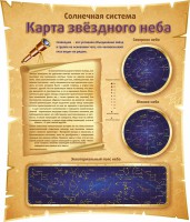 Стенд "Карта звездного неба" - fgospostavki.ru - Саратов