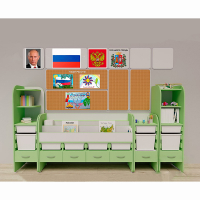 Уголок патриотического воспитания для дошкольников "Россия" Максимальный - fgospostavki.ru - Саратов