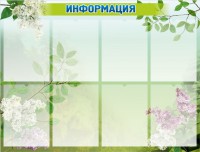 Стенд "Информация" Вариант 13 - fgospostavki.ru - Саратов