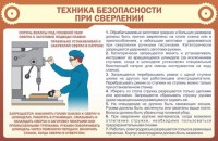 Стенд "Техника безопасности при сверлении" - fgospostavki.ru - Саратов