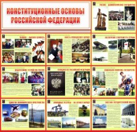 Стенд "Конституционные основы РФ" - fgospostavki.ru - Саратов