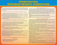 Стенд "Профилактика производственного травматизма" - fgospostavki.ru - Саратов