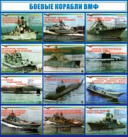 Стенд "Боевые корабли ВМФ" - fgospostavki.ru - Саратов