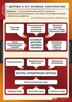 Комплект таблиц. ОБЖ. Здоровый образ жизни. - fgospostavki.ru - Саратов
