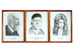 Портреты выдающихся химиков (деревянная рамка, под стеклом) - fgospostavki.ru - Саратов