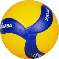 Мяч волейбольный Mikasa V300W (размер 5, синтетическая кожа, профессиональный) - fgospostavki.ru - Саратов