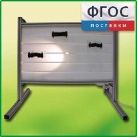 Панель с держателями и подсветкой для монтажа оборудования для проведения демонстрационных опытов по химии - fgospostavki.ru - Саратов