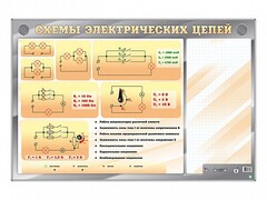 Электрифицированный стенд "Схемы электрических цепей" с маркерными полями - fgospostavki.ru - Саратов