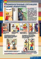 Комплект таблиц. ОБЖ. Поведение в криминогенных ситуациях. - fgospostavki.ru - Саратов
