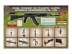 Стенд-тренажер по сборке-разборке автомата Калашникова АК-74М - fgospostavki.ru - Саратов