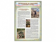 Стенд "Мероприятия обязательной подготовки граждан к военной службе" - fgospostavki.ru - Саратов