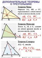 Комплект таблиц Треугольники (19 таблиц) - fgospostavki.ru - Саратов