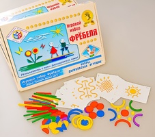 Игровой набор Фребеля "Узоры. Дымковская игрушка" (серия "Красота вокруг нас") - fgospostavki.ru - Саратов