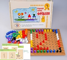 Игровой набор Фребеля "Мозаика со шнуровкой" (серия "Эксперимент") - fgospostavki.ru - Саратов