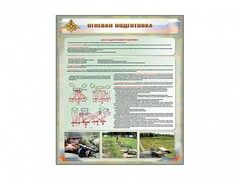 Стенд "Огневая подготовка" Вариант 1 - fgospostavki.ru - Саратов