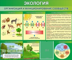 Стенд "Экология. Организация и функционирование сообществ" - fgospostavki.ru - Саратов