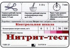 Тест-система "Нитрит-тест" - fgospostavki.ru - Саратов