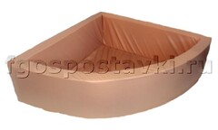 Сухой бассейн угловой полукруглый (без рисунка) - fgospostavki.ru - Саратов