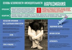 Стенд "Наркомания" - fgospostavki.ru - Саратов