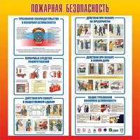 Стенд "Пожарная безопасность" Вариант 4 - fgospostavki.ru - Саратов