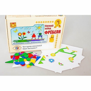 Игровой набор Фребеля "Конструктор плоскостной-2" (Серия "Эксперимент") - fgospostavki.ru - Саратов