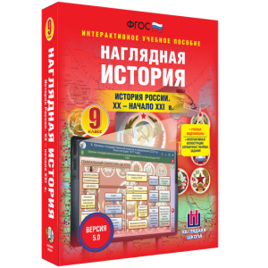 Наглядная история. История России. XX - начало XXI века. 9 класс - fgospostavki.ru - Саратов