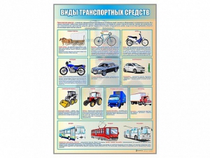 Стенд "Виды транспортных средств" - fgospostavki.ru - Саратов