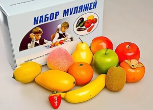 Набор муляжей фруктов - fgospostavki.ru - Саратов