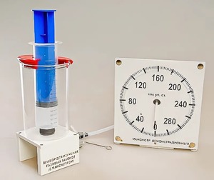 Прибор для изучения газовых законов (с манометром) - fgospostavki.ru - Саратов