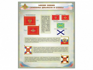Стенд "Боевое знамя. Символы доблести и славы" - fgospostavki.ru - Саратов